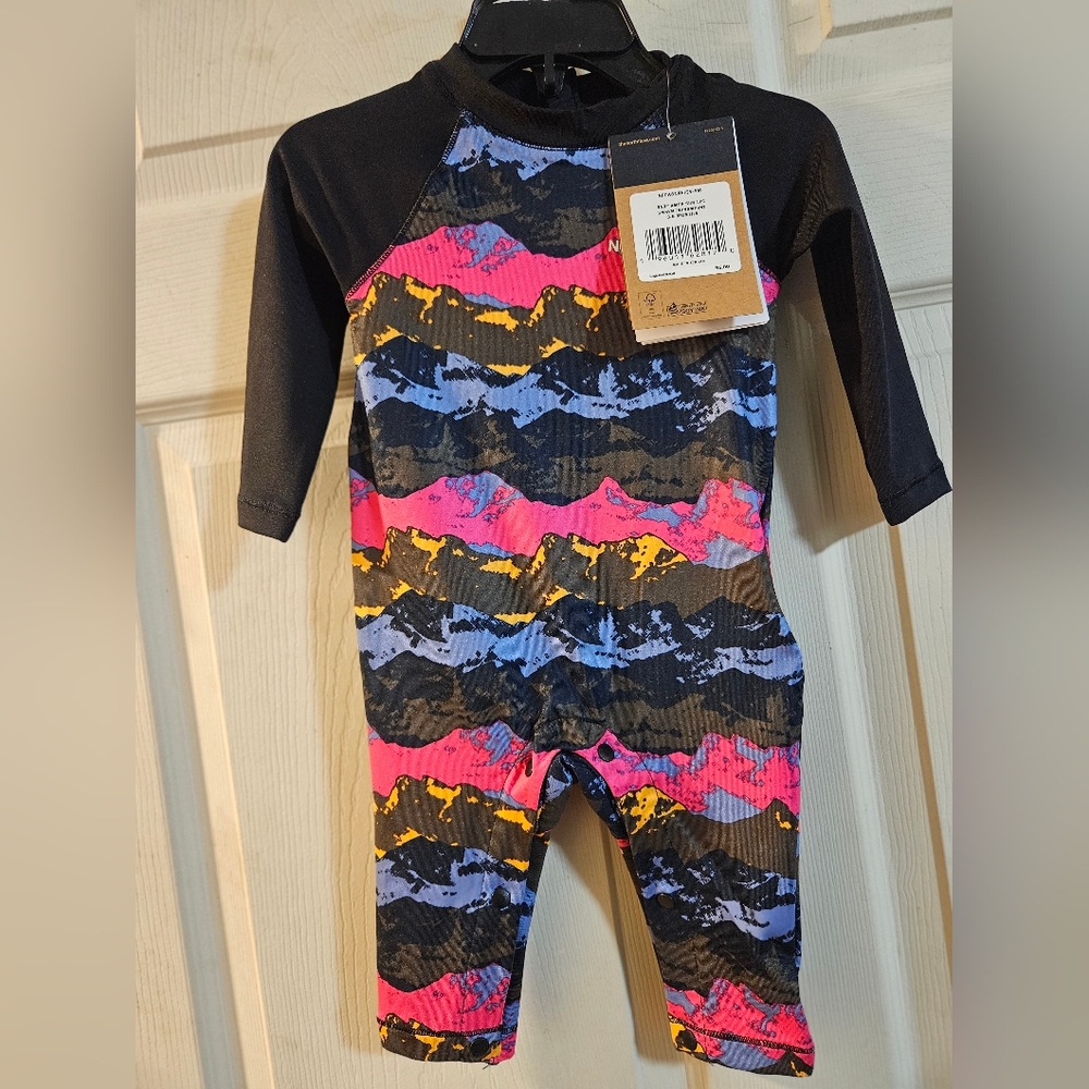 The North Face Baby Amphibious Sun One-Piece: NEW WITH TAGS: 3-6 MTH